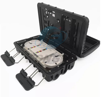 Наружная оптоволоконная распределительная коробка с 1 * 16 PLC Splitter FTTH Pigtails Adapter CTO Box